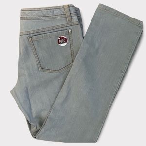 Michael Kors Jeans Gray with Silver Hardware Size 10P